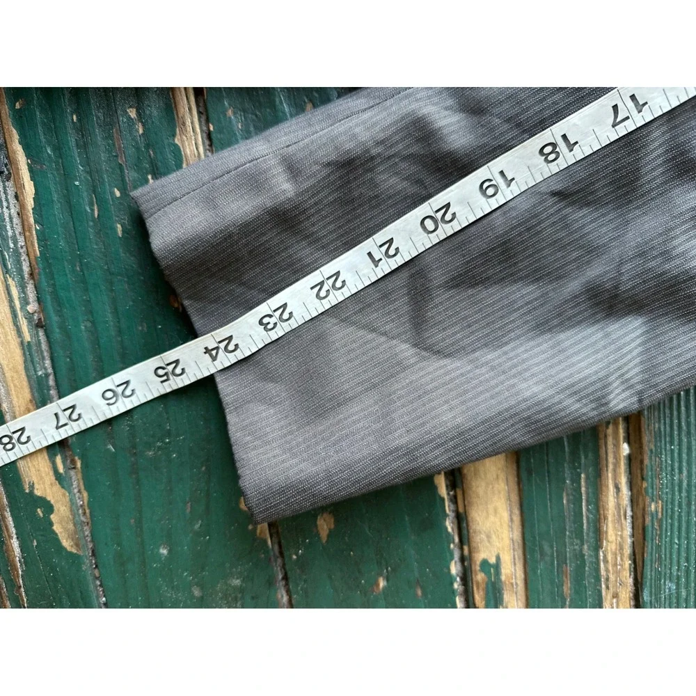 Joseph & Feiss Mens Gray Pinstripe Wool Blend Blazer Sport Coat 44 Short